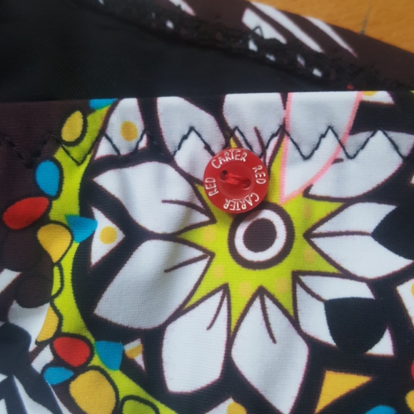 Red Carter bikini bottoms - Picture 3 of 6